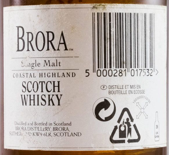 Brora 30 anos (garrafa n.º1979 engarrafado em 2005)