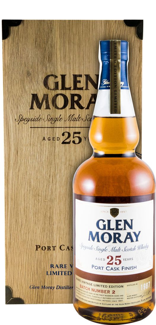 Glen Moray 25 anos Port Cask Finish Batch 2
