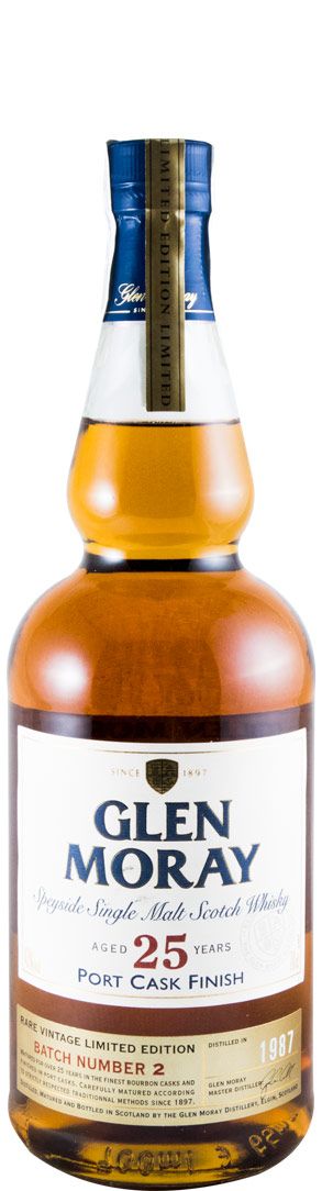 Glen Moray 25 anos Port Cask Finish Batch 2