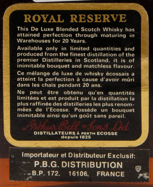 Bell's 20 years 75cl