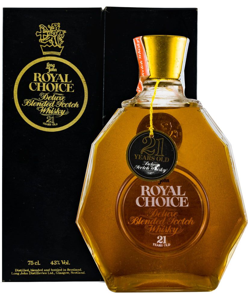 Long John Royal Choice 21 anos 75cl