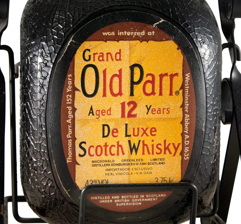 Grand Old Parr 12 anos (com suporte) 3,75L