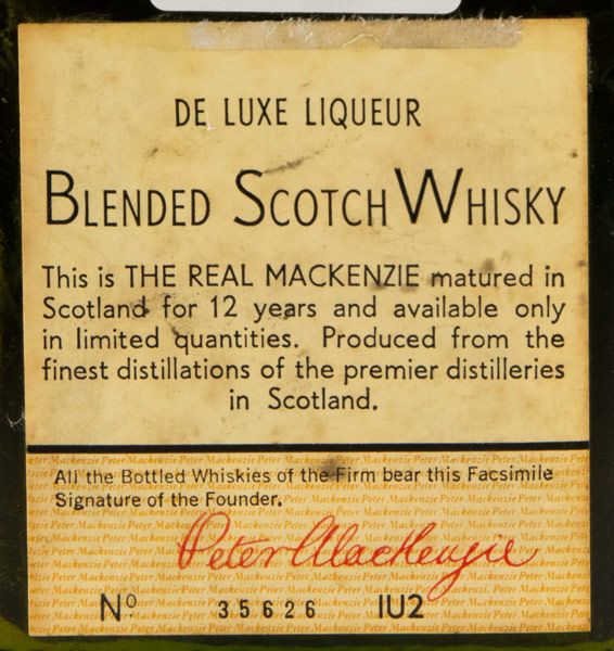 Mackenzie 12 anos 75cl
