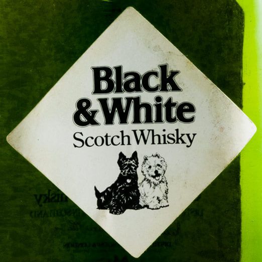 Flask Black & White 37.5cl