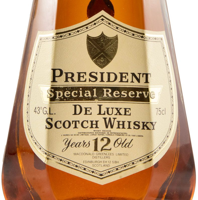 President Special Reserve 12 anos 75cl