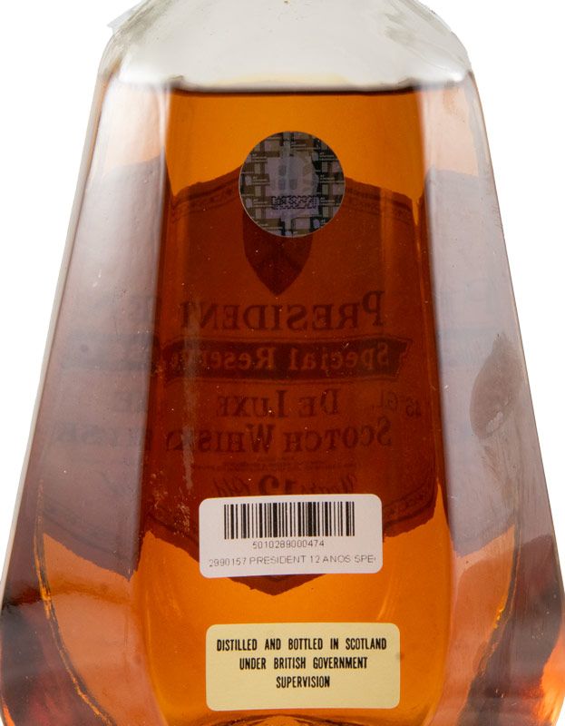 President Special Reserve 12 anos 75cl
