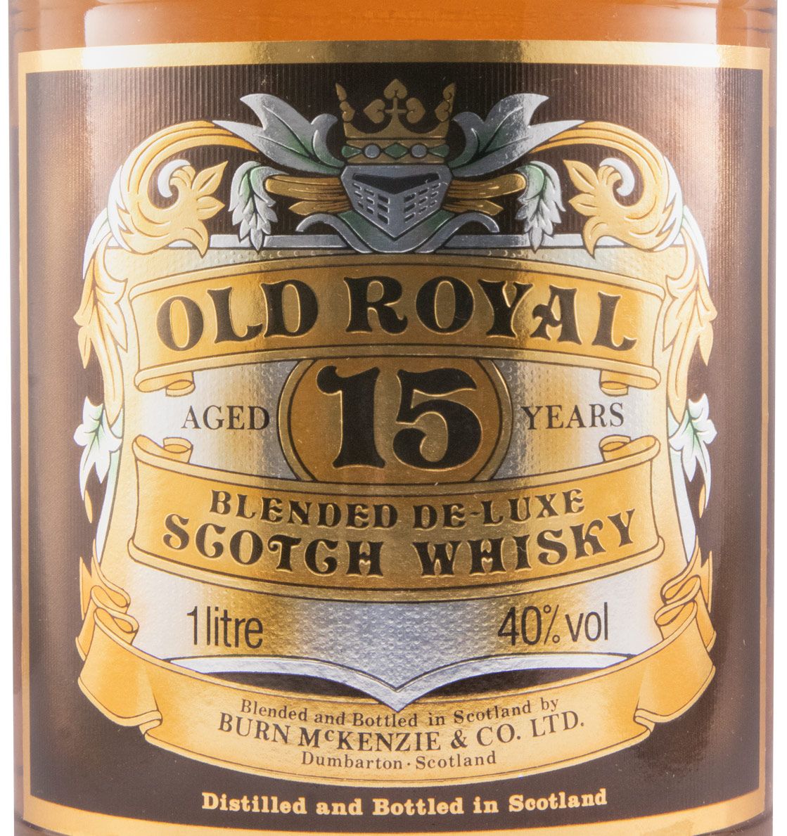 Burn Mckenzie Old Royal 15 anos 1L