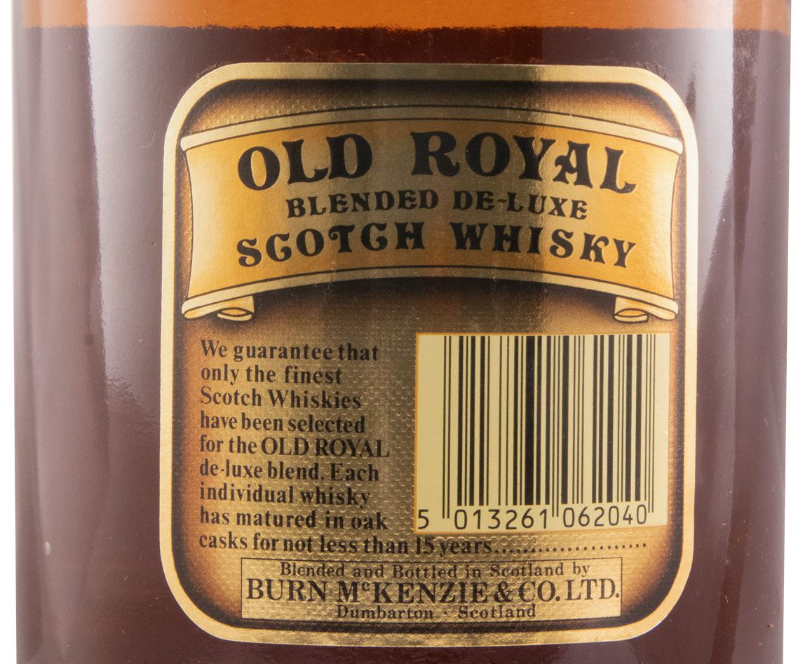 Burn Mckenzie Old Royal 15 anos 1L