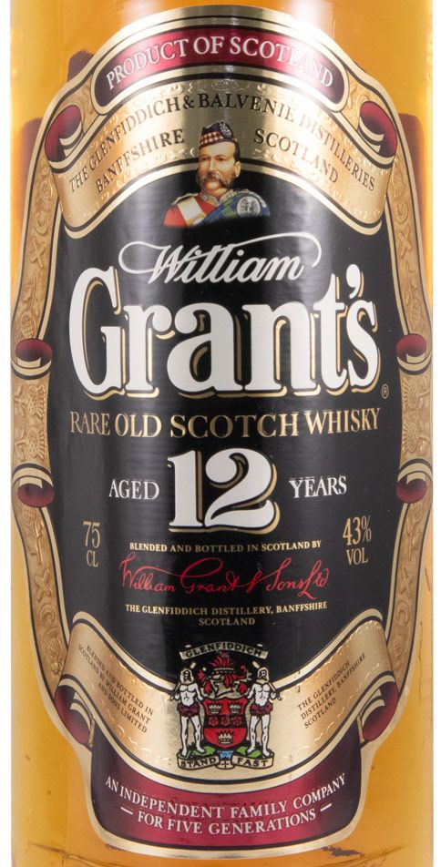 Grant's 12 years (slender bottle) 75cl