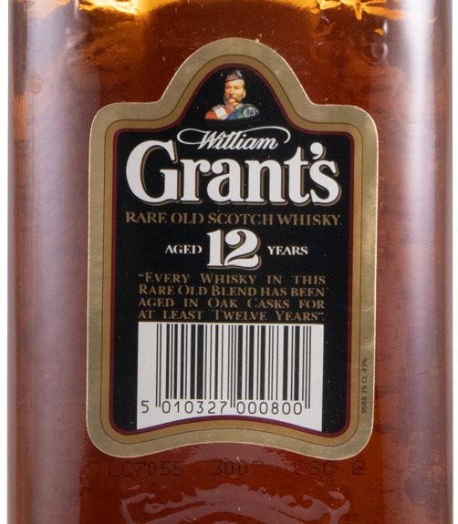 Grant's 12 years (slender bottle) 75cl
