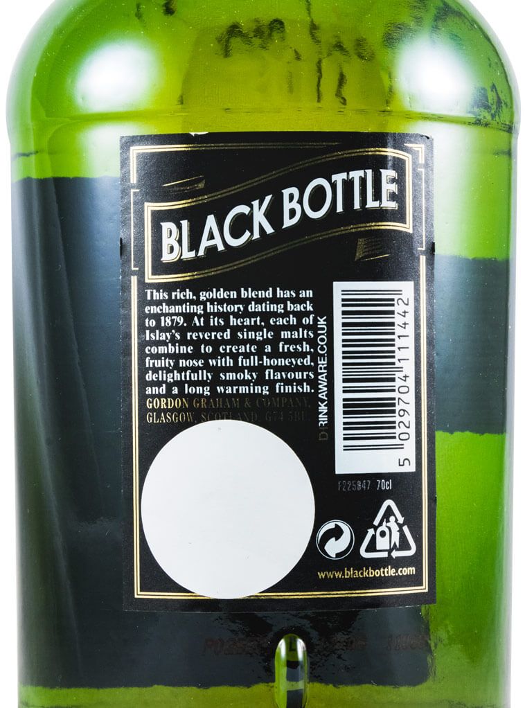 Black Bottle (round bottle)