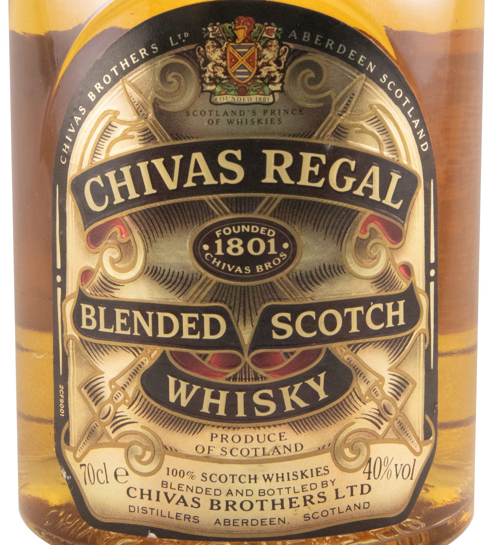 Chivas Regal 12 anos (garrafa antiga)