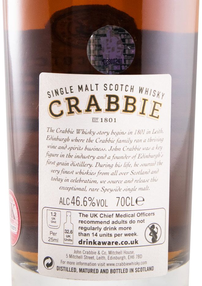 Crabbie 25 years Limited Edition