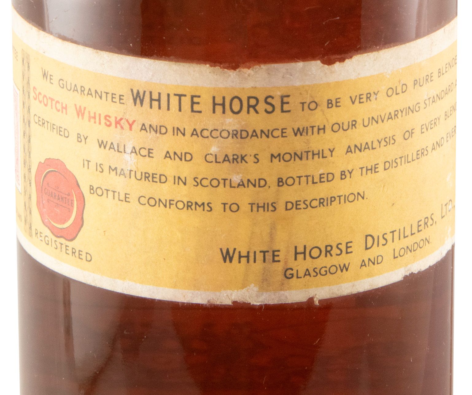 White Horse (garrafa alta com carica) 75cl