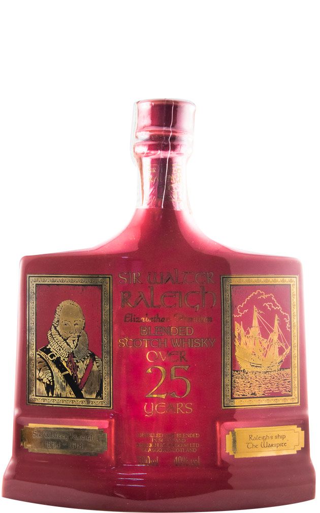 Sir Walter Raleigh 25 anos Elizabethan Premium (garrafa bordeaux)