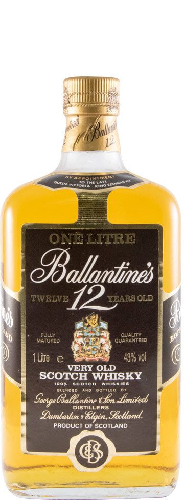 Ballantine's 12 anos (garrafa antiga) 1L