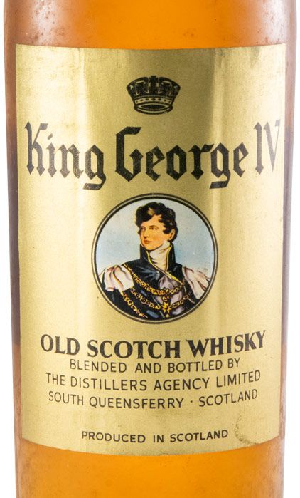 King George IV (garrafa com carica)