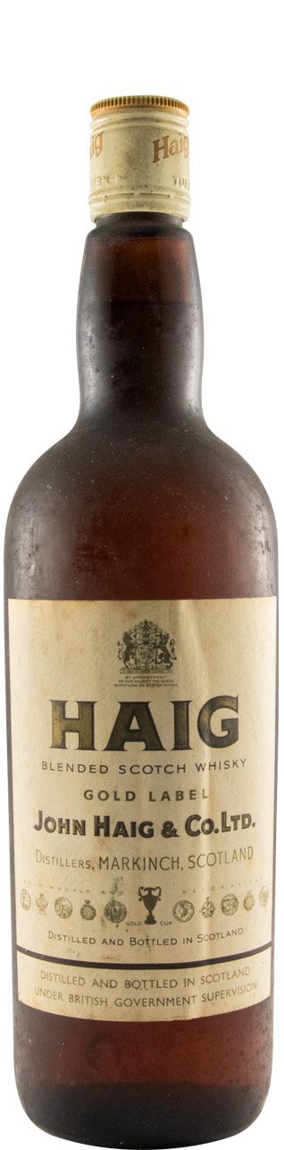 Haig Gformer label (slender bottle)