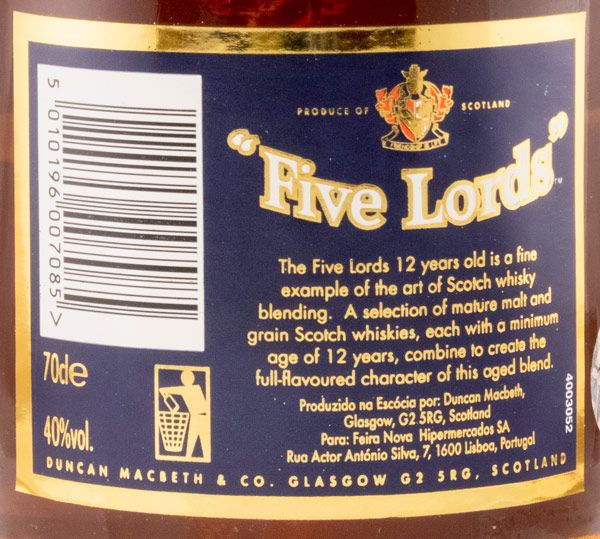 Five Lords 12 years