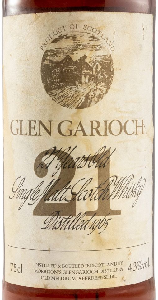 1965 Glen Garioch 21 years (no case)a 75cl