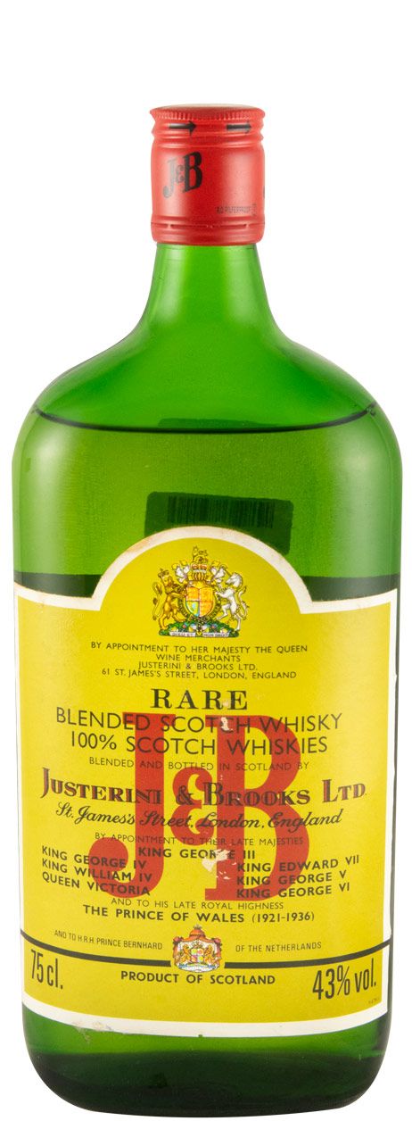 J&B (rótulo antigo) 75cl