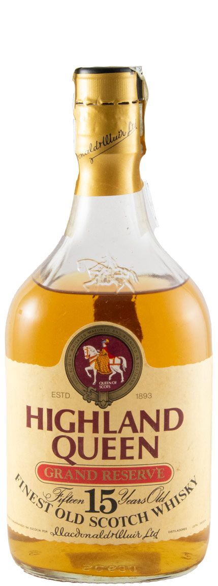 Highland Queen 15 anos (garrafa antiga)