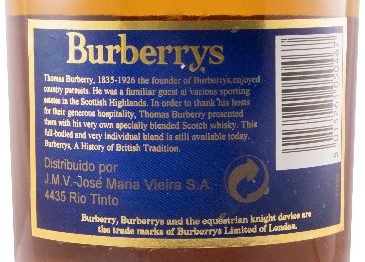 Burberrys 12 years