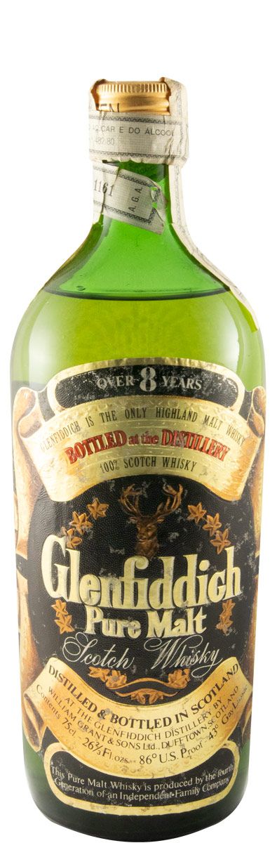 Glenfiddich 8 anos (garrafa redonda) 75cl