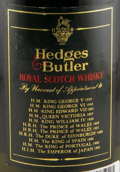 Hedges & Butler Royal 21 anos 75cl