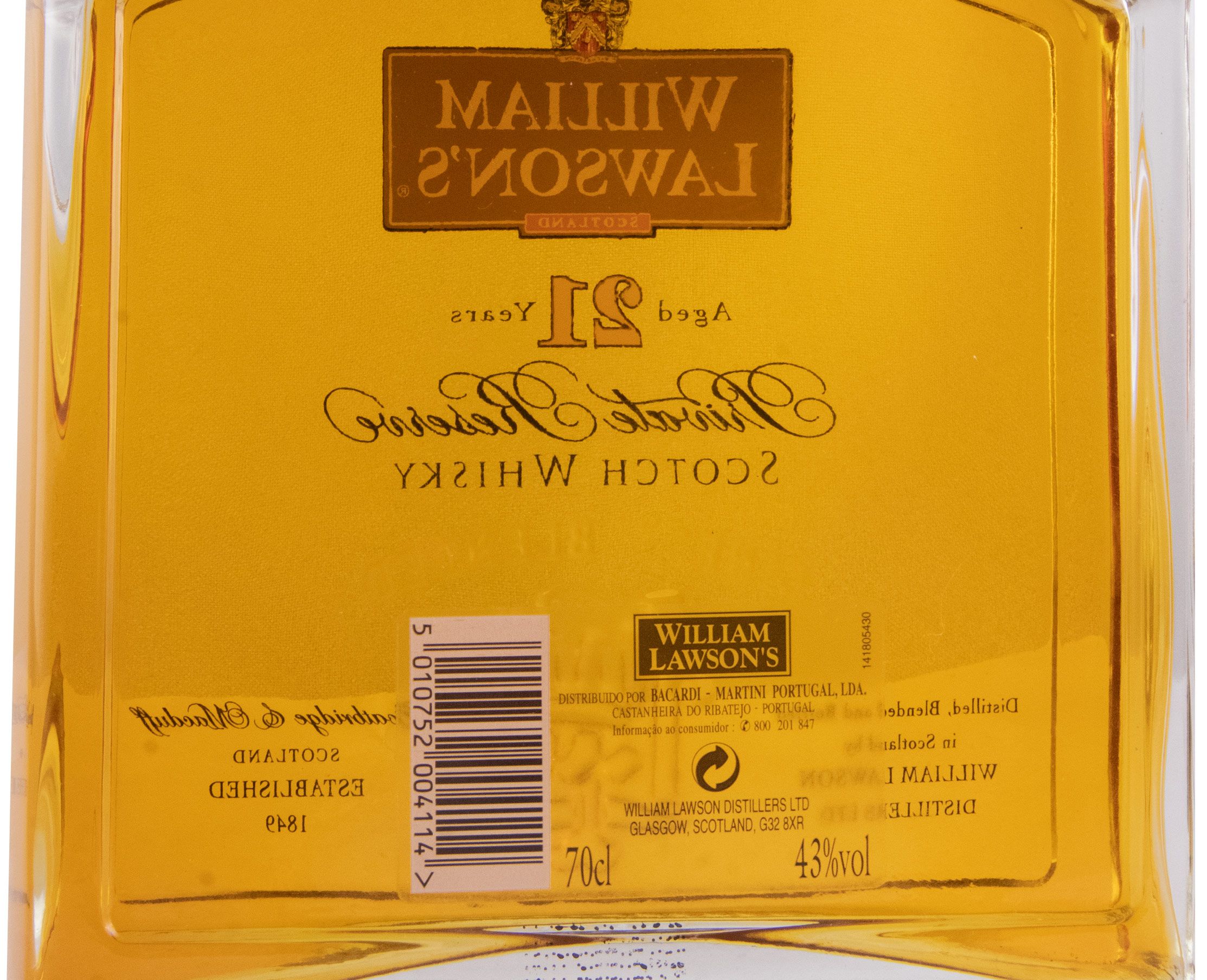 William Lawson's Private Reserve 21 anos