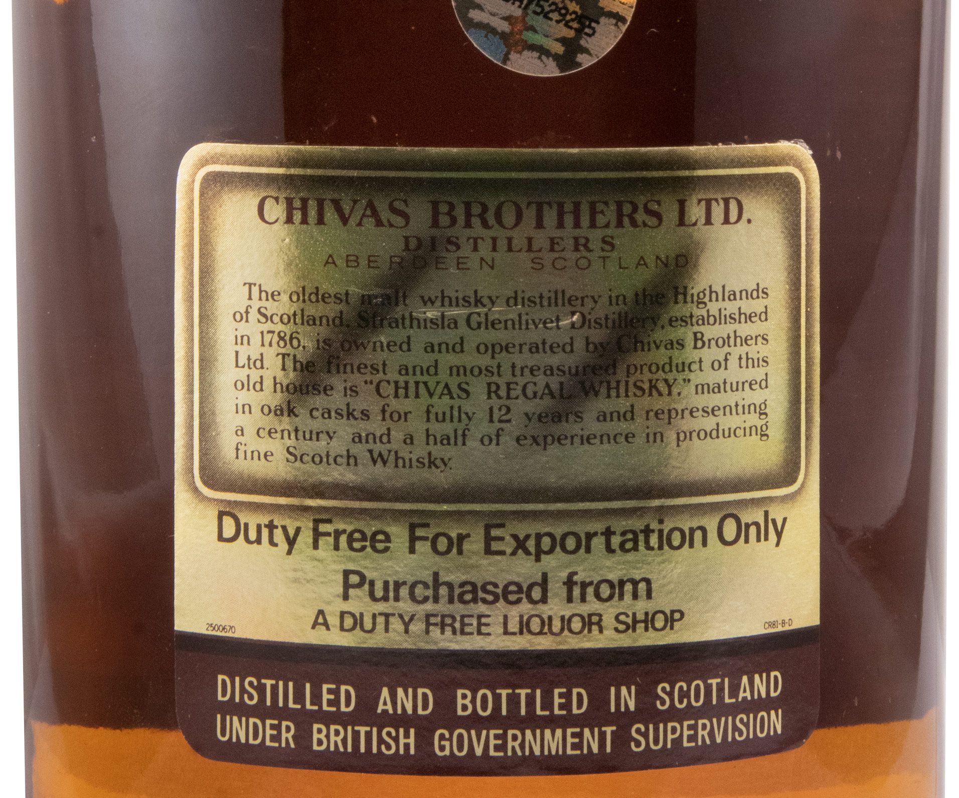 Chivas Regal 12 anos 1,13L