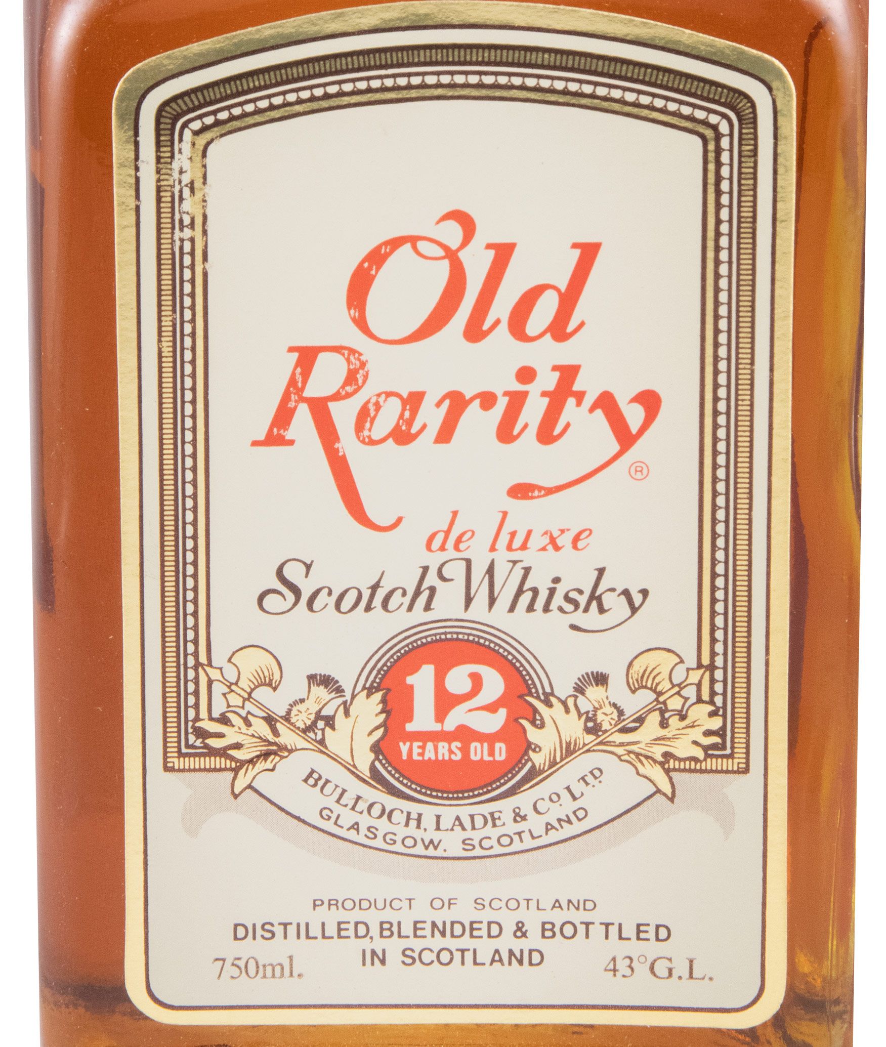 Old Rarity de Luxe 12 anos 75cl