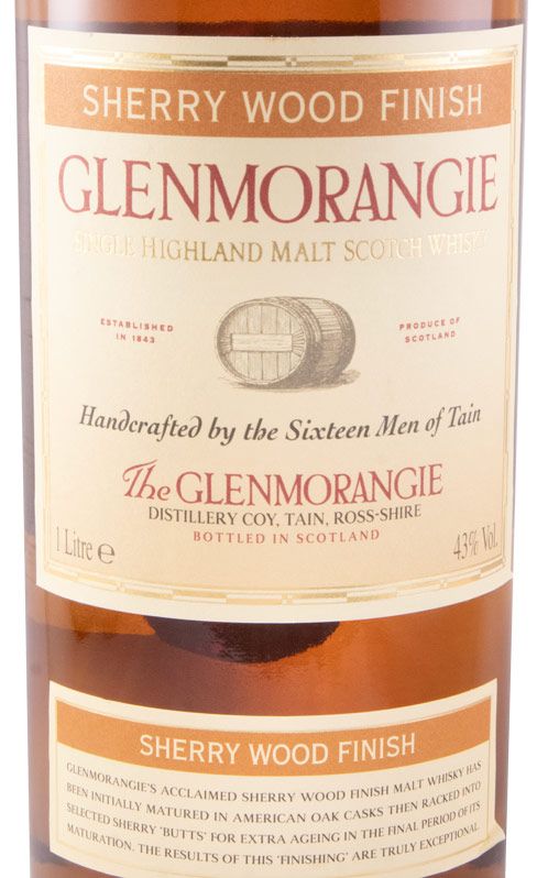 Glenmorangie Sherry Wood Finish 1L