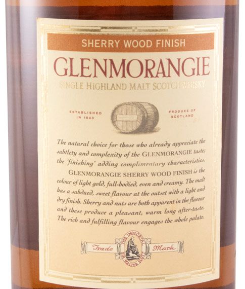 Glenmorangie Sherry Wood Finish 1L