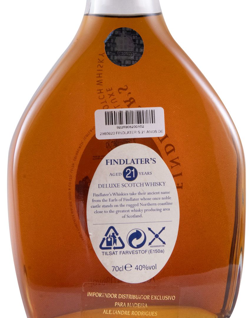 Findlater's De Luxe 21 anos (sem caixa)