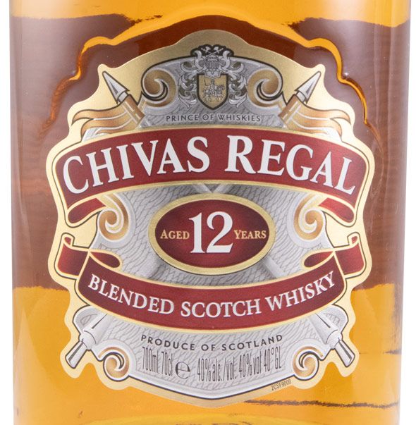 Chivas Regal 12 anos (c/2 Miniaturas Chivas Regal XV & Chivas Regal 18 anos)