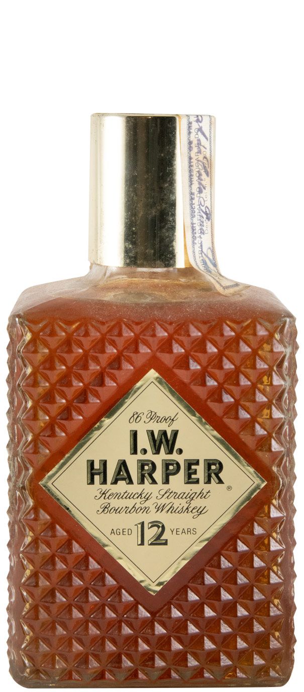 I.W. Harper Crystal Decanter 12 anos 75cl