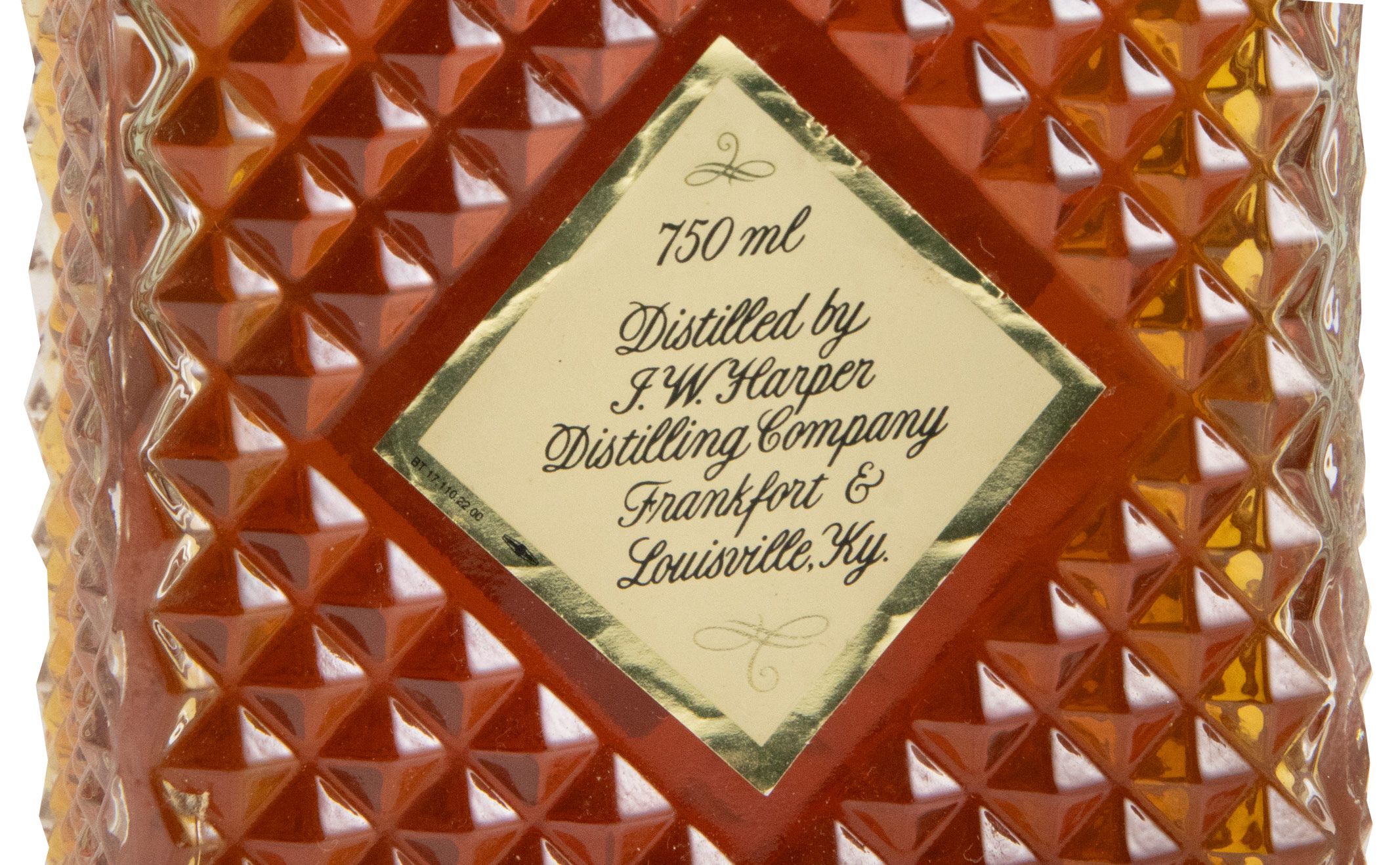 I.W. Harper Crystal Decanter 12 anos 75cl