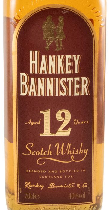 Hankey Bannister 12 years (former bottle)