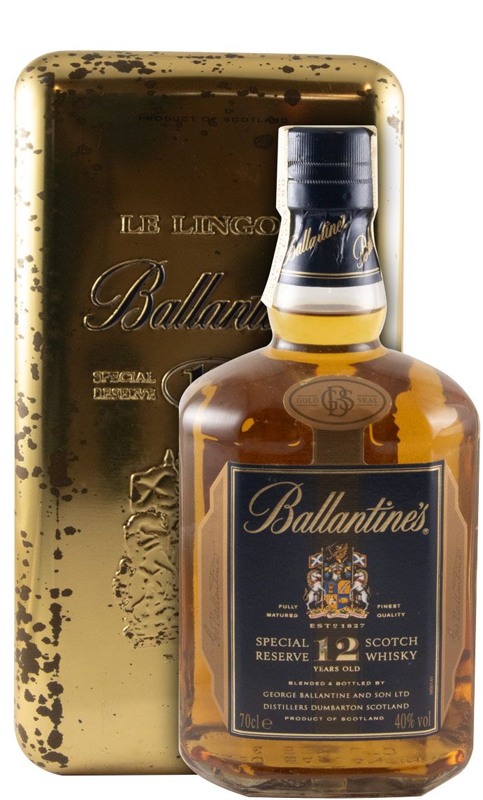 Ballantine's Gold Seal Special Reserve 12 anos (lata lingot)