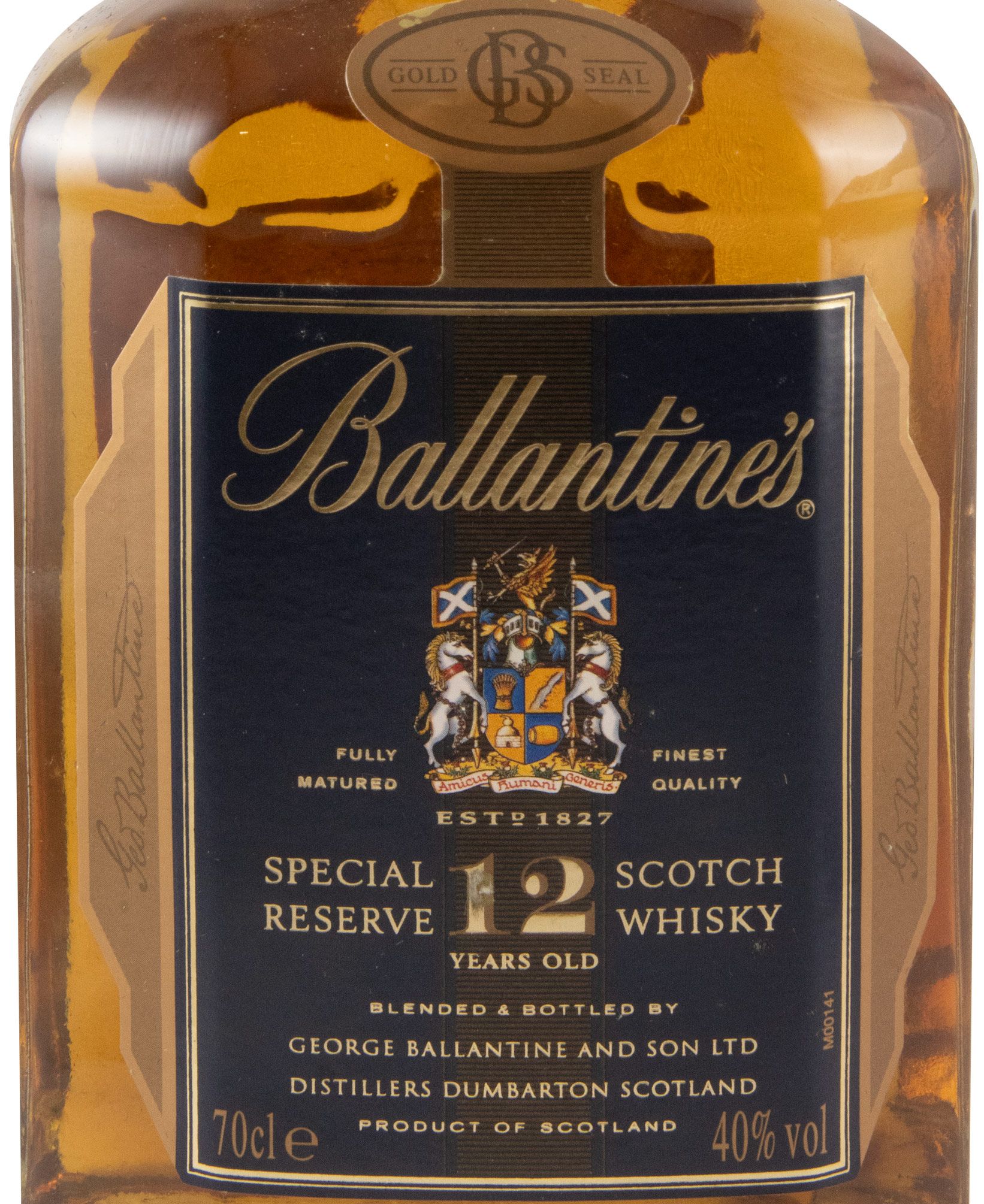 Ballantine's Gold Seal Special Reserve 12 anos (lata lingot)