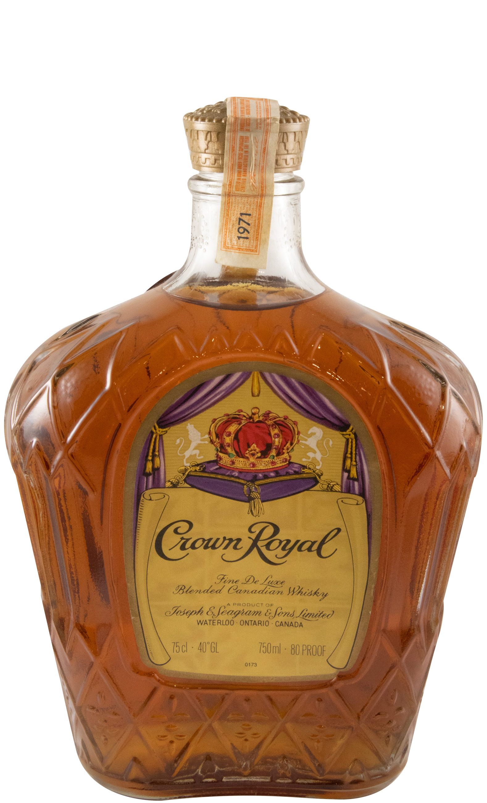 1971 Crown Royal 75cl