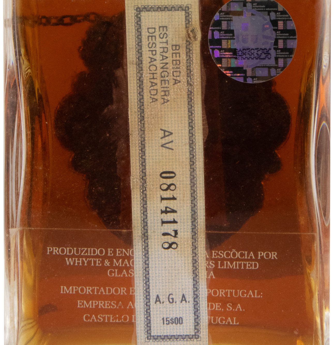 Conjunto Whyte & Mackay 21 & 12 anos (2x37,5cl)