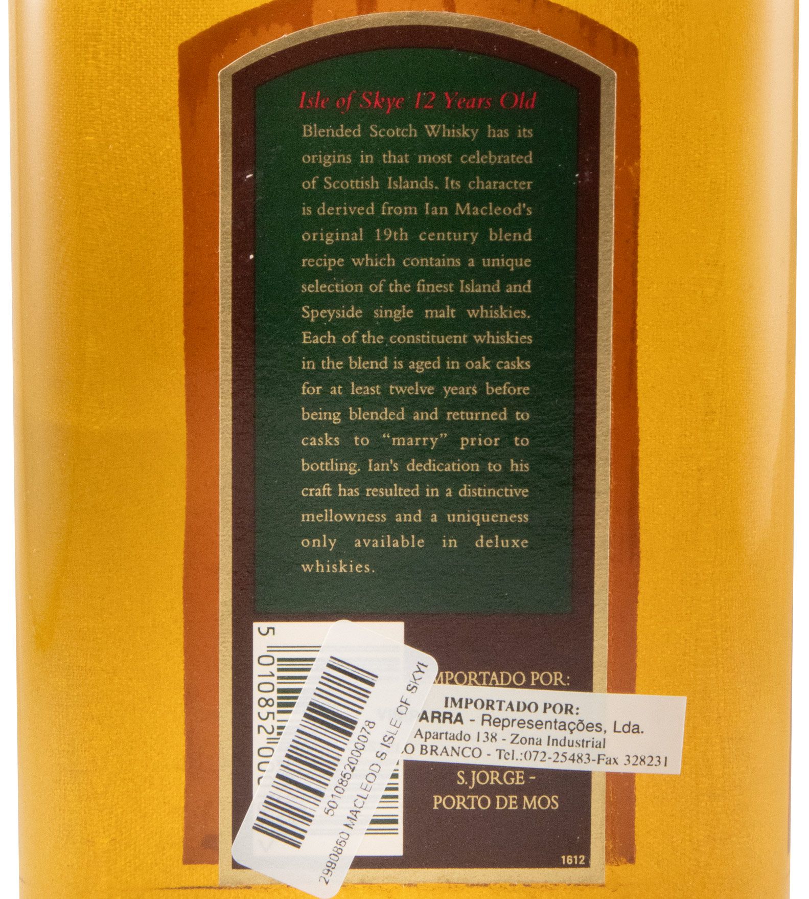 Macleod's Isle of Skye 12 anos