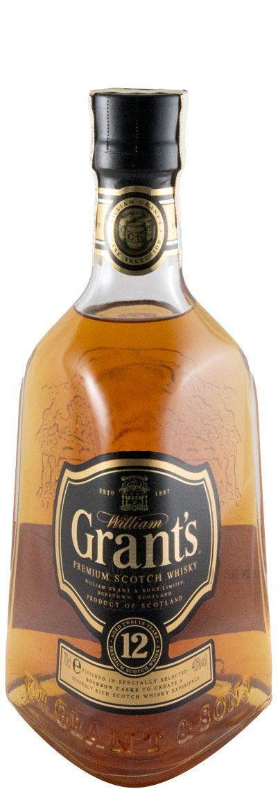 Grant's 12 anos (garrafa baixa com lata)