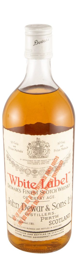 Dewar's White Label (round bottle)