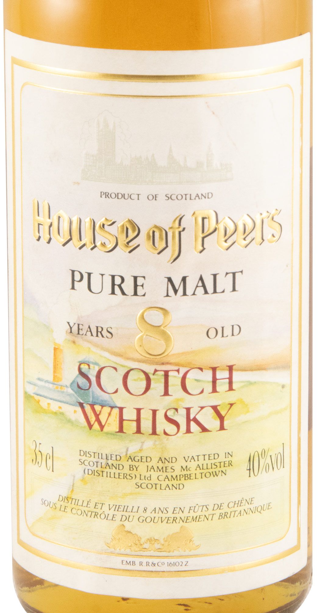 Flask House of Peers 8 years 35cl