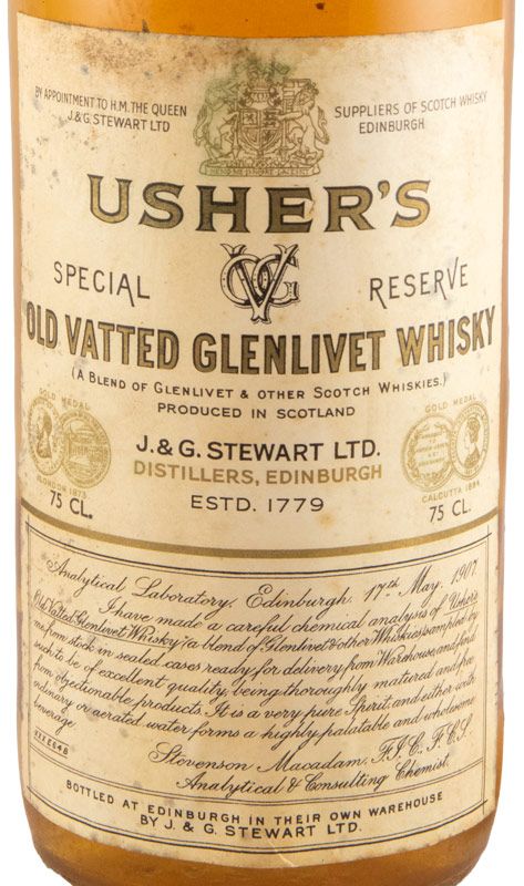 Usher's Special Reserve (garrafa redonda) 75cl