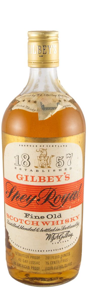 Gilbey's Spey Royal (garrafa redonda) 75cl