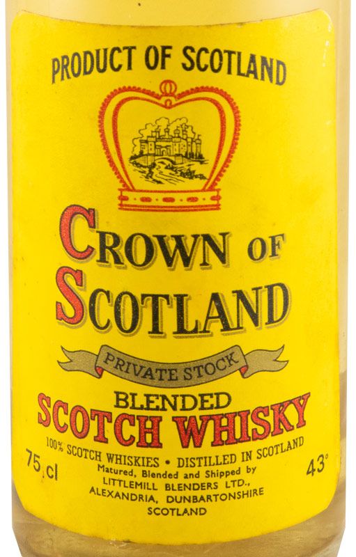 Crown of Scotland Private Stock (garrafa redonda) 75cl